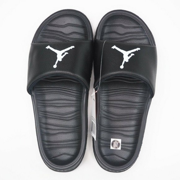 Nike Air Jordan Break Slide Mens Sandals Black Wht - Picture 6 of 11